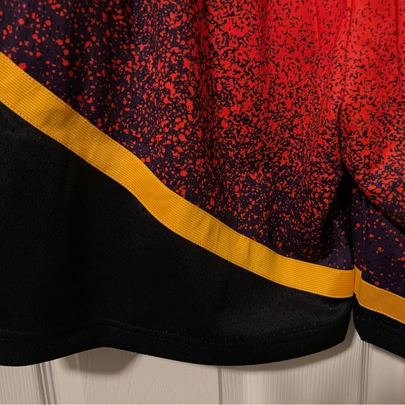 Mitchell & Ness Phoenix Suns Swingman Shorts NBA Orange Purple Black Mens M-XXL - Picture 7 of 16